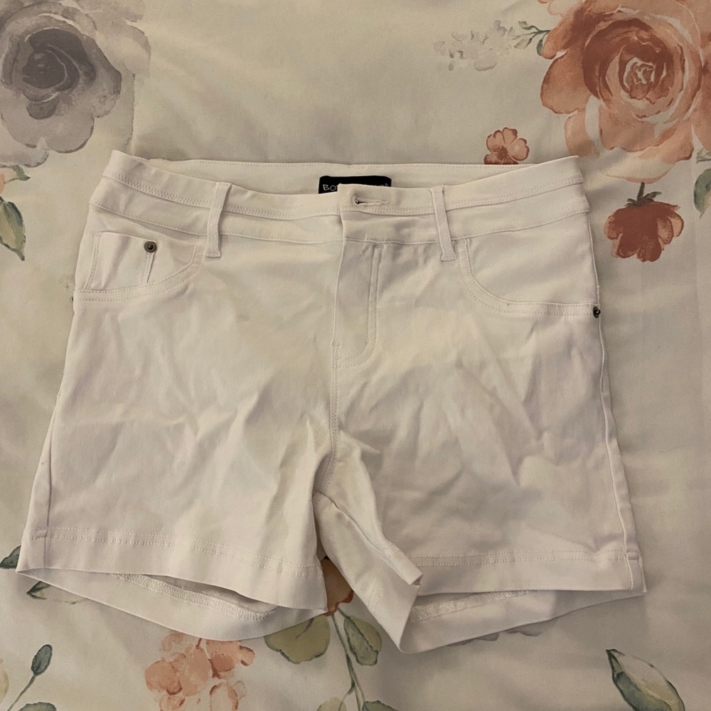 white shorts